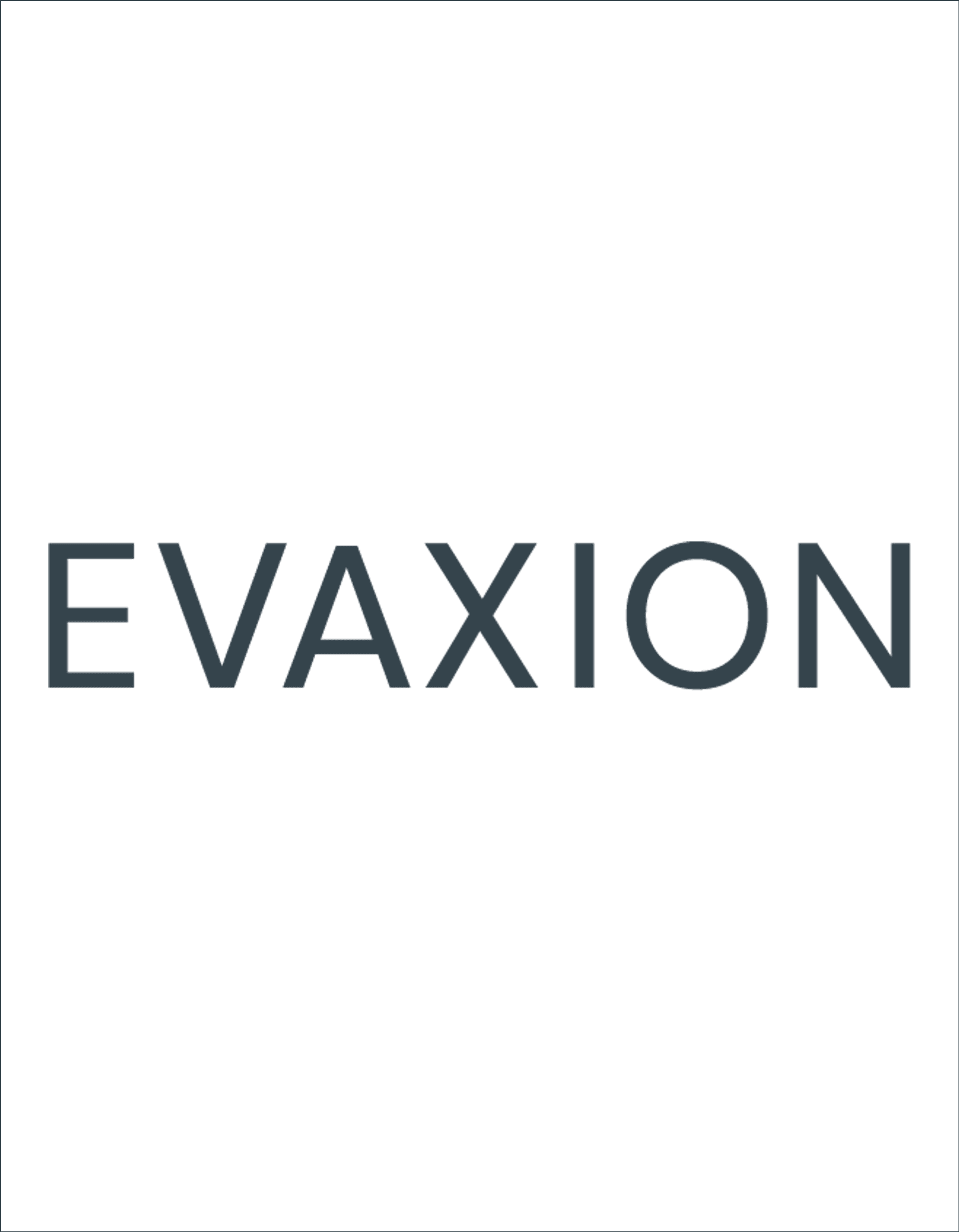 Evaxion Logo Dark Blue